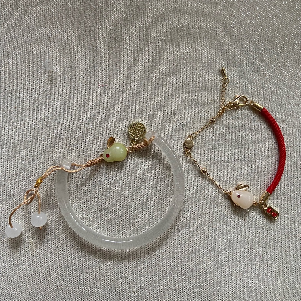 String Bracelets, Chinese New Year-Rabbit